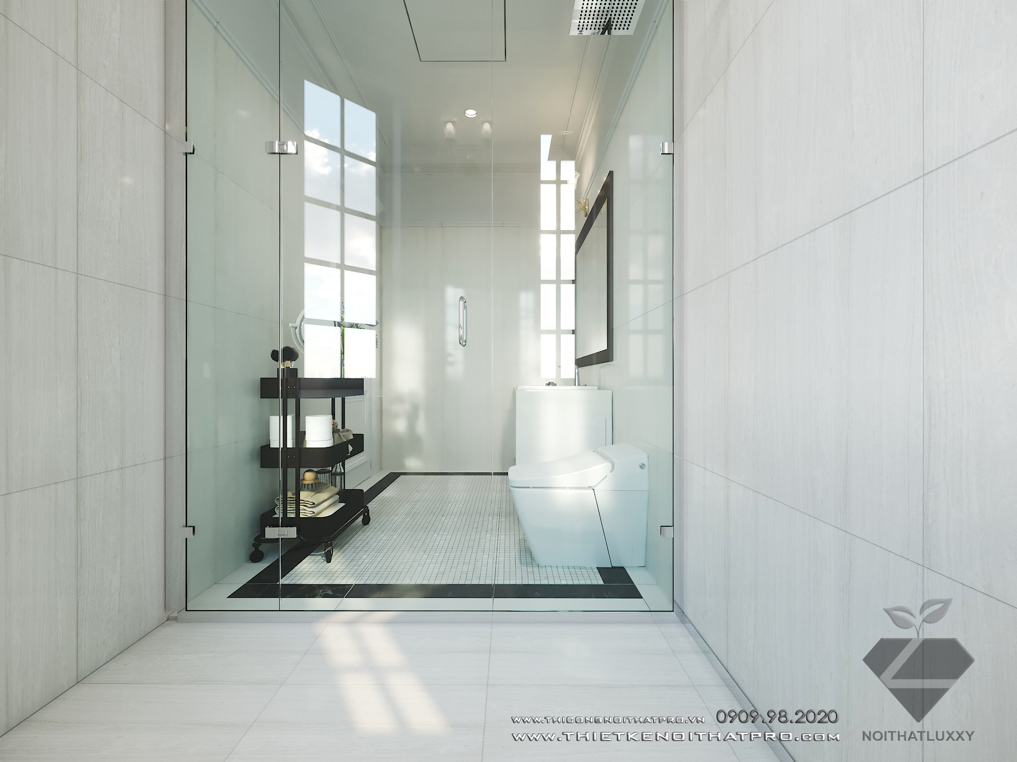 Thiết kế nội thất Biệt Thự tại Hà Nội Biệt thự Vinhomes the Hảmony 1599550169 48