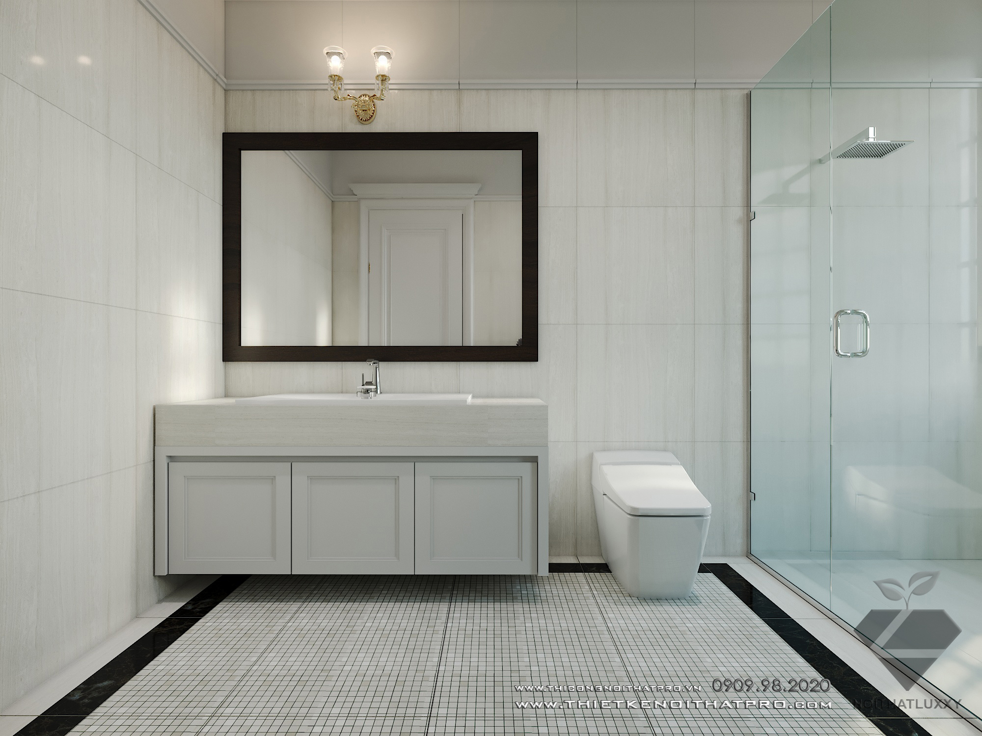 Thiết kế nội thất Biệt Thự tại Hà Nội Biệt thự Vinhomes the Hảmony 1599550171 57