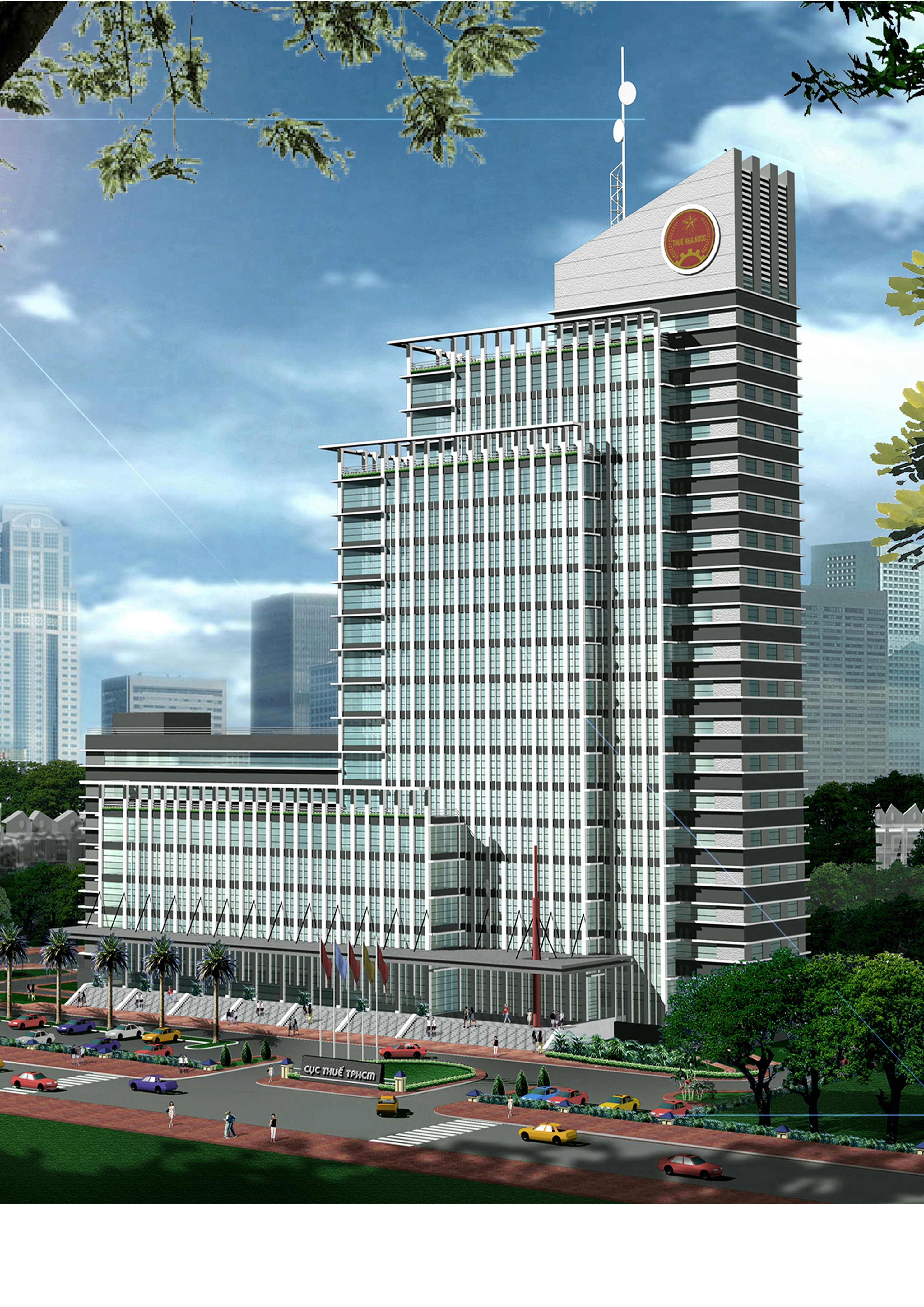 Thiết kế Văn Phòng tại Hồ Chí Minh Cục Thuế TP 1600224177 0