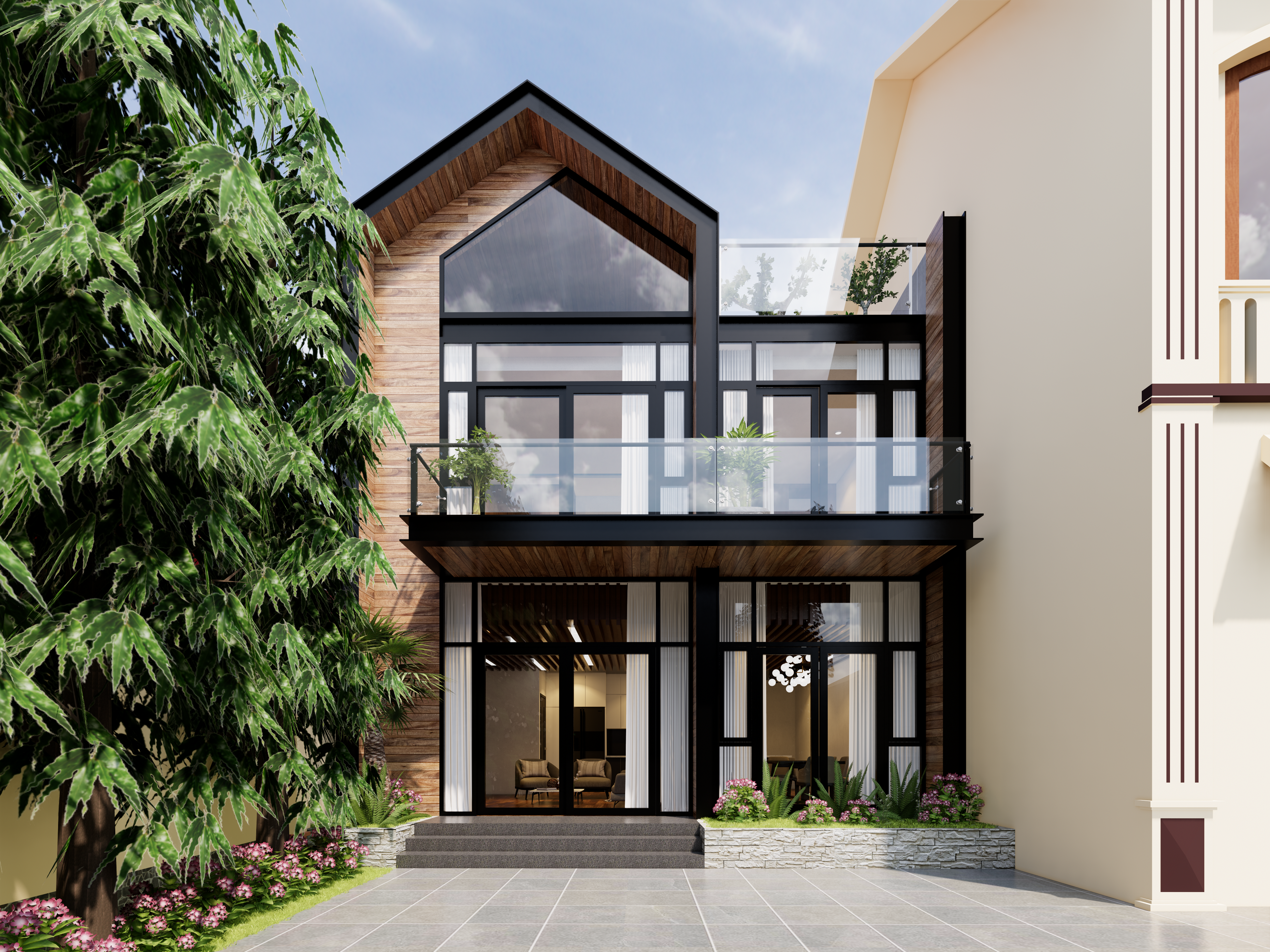 Thiết kế Biệt Thự tại Hà Nội Biệt thự nghỉ dưỡng cuối tuần 1601288576 2