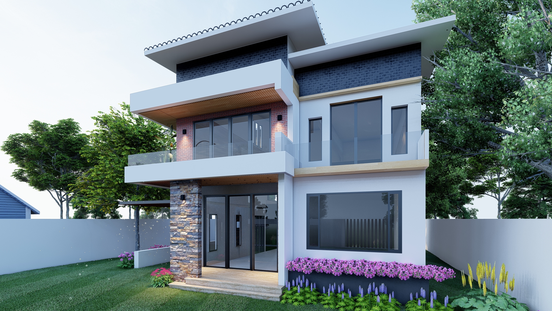 Thiết kế Biệt Thự tại Lâm Đồng nhà ở anh An 1601340897 0