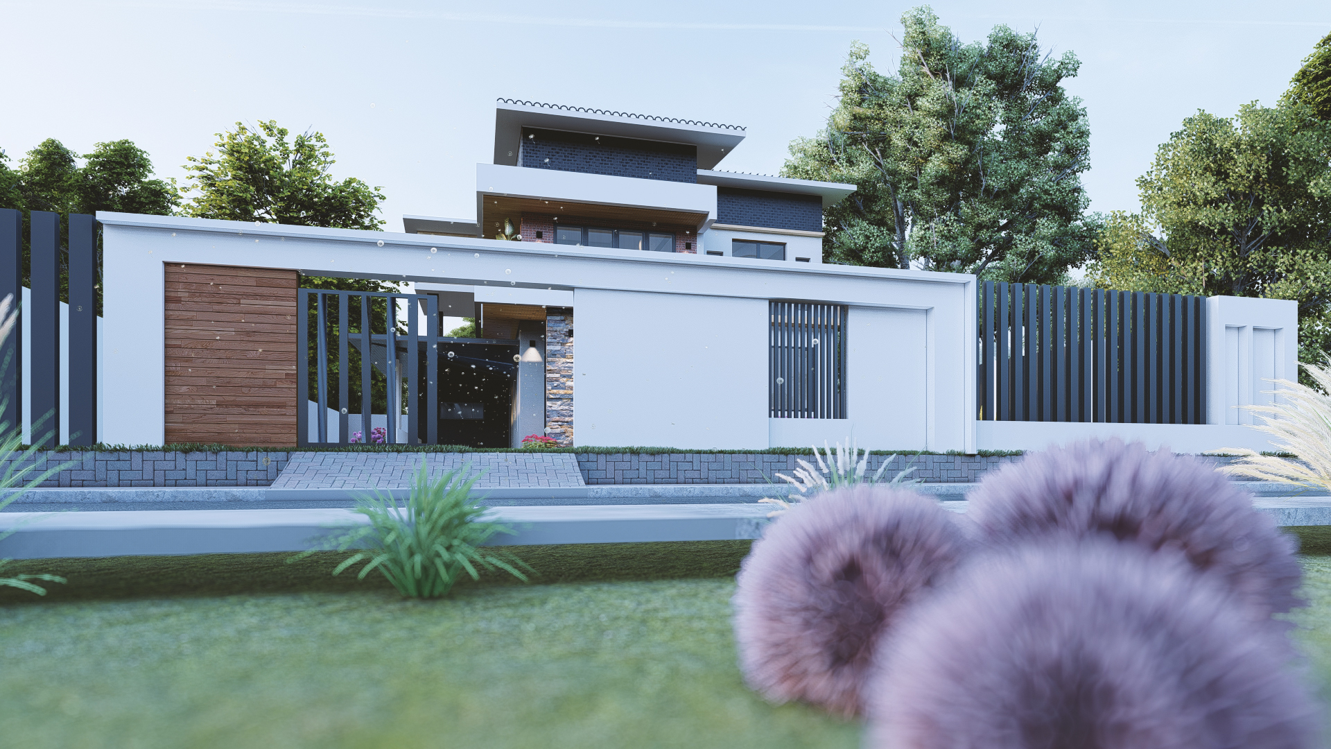 Thiết kế Biệt Thự tại Lâm Đồng nhà ở anh An 1601340897 3