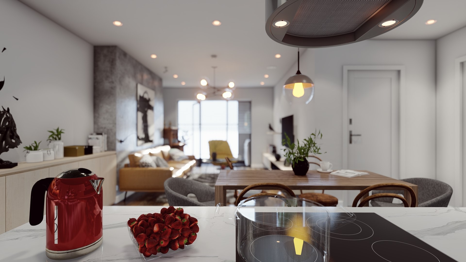 Thiết kế nội thất Chung Cư tại Hồ Chí Minh nội thất 1601341074 5