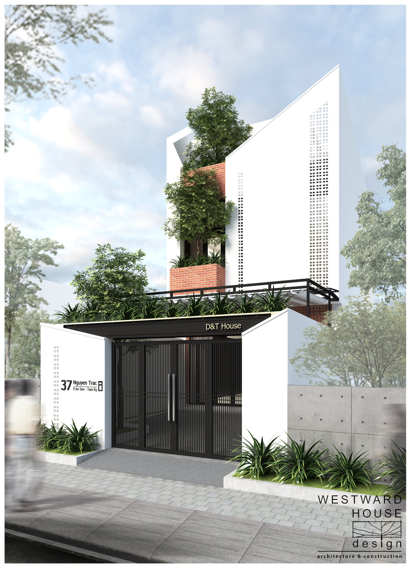 Thiết kế Nhà Mặt Phố tại Quảng Nam THE WATERFALL - NHÀ A TUẤN 1601993786 1