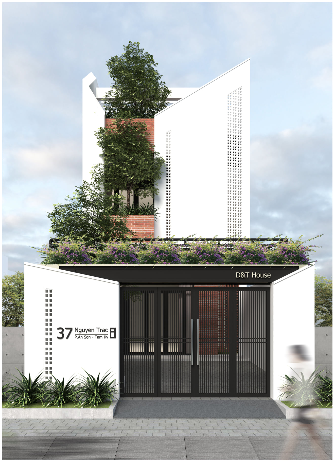 Thiết kế Nhà Mặt Phố tại Quảng Nam THE WATERFALL - NHÀ A TUẤN 1601993788 0