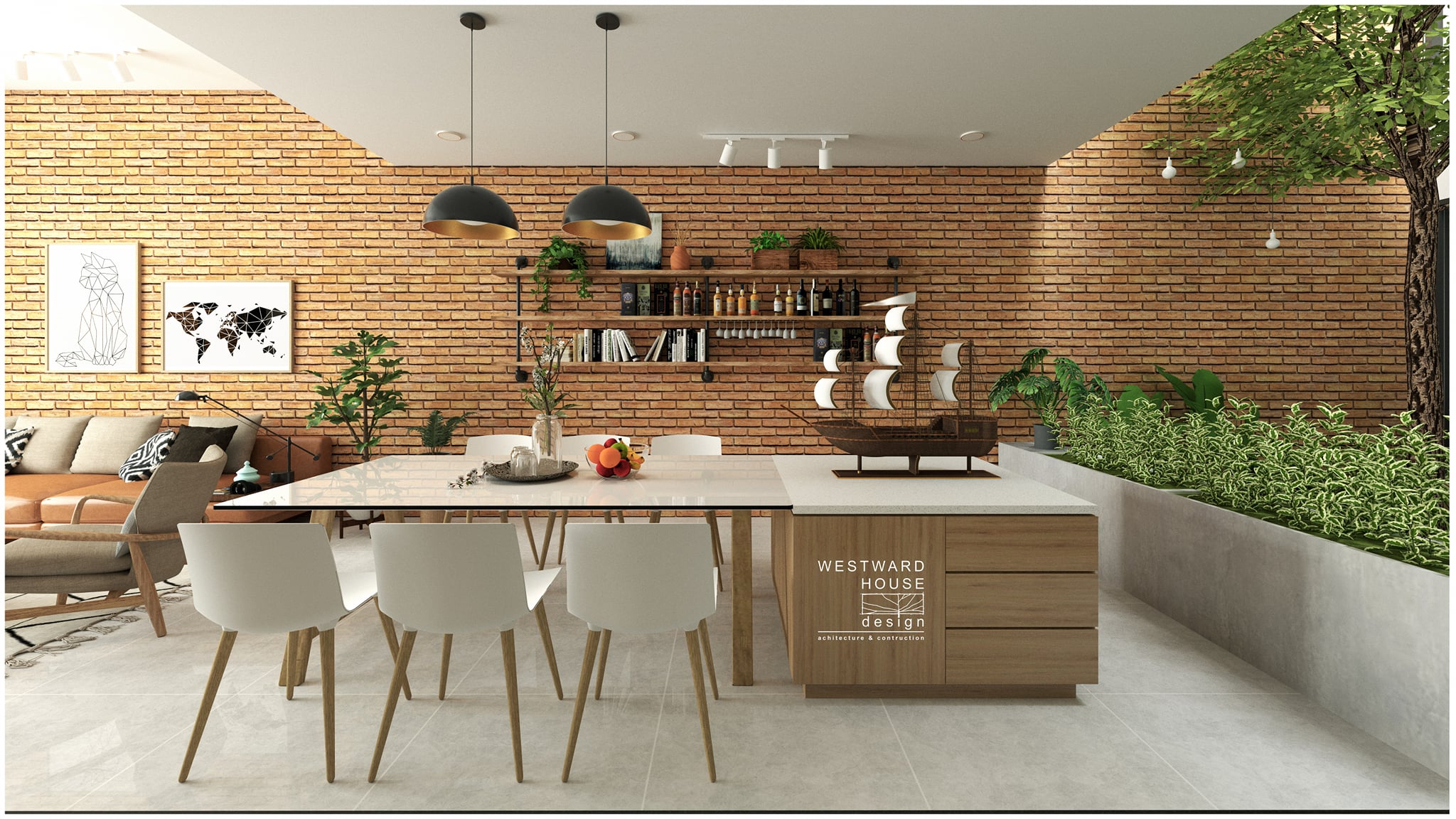 Thiết kế Nhà Mặt Phố tại Quảng Nam THE WATERFALL - NHÀ A TUẤN 1601993788 7