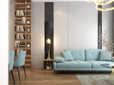 Thiết kế nội thất Chung Cư tại Bình Dương The Habitat -1