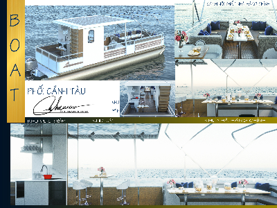 Thiết kế nội thất Công Trình Công Cộng tại Hồ Chí Minh BOAT_ NỘI THẤT DU THUYỀN