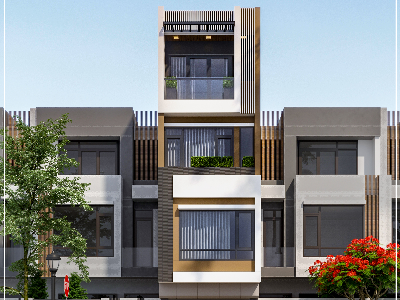 Thiết kế Nhà Mặt Phố tại Quảng Ninh Nhà Phố tại Cao Xanh - t/p Hạ Long