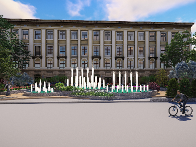 Thiết kế Công Trình Công Cộng tại Hà Nội THIẾT KẾ CẢNH QUAN KHU NHÀ MÁY