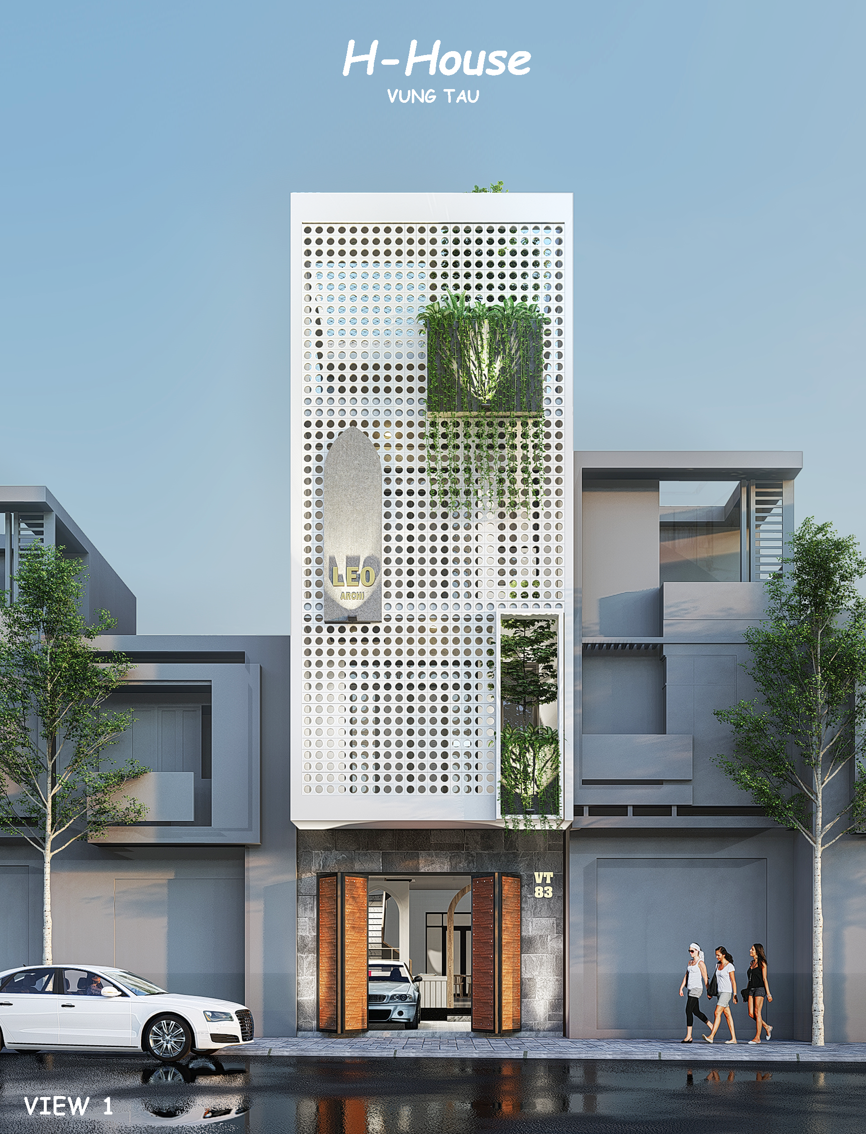 Thiết kế Chung Cư tại Bà Rịa - Vũng Tàu NHÀ PHỐ VŨNG TÀU 1606212628 0