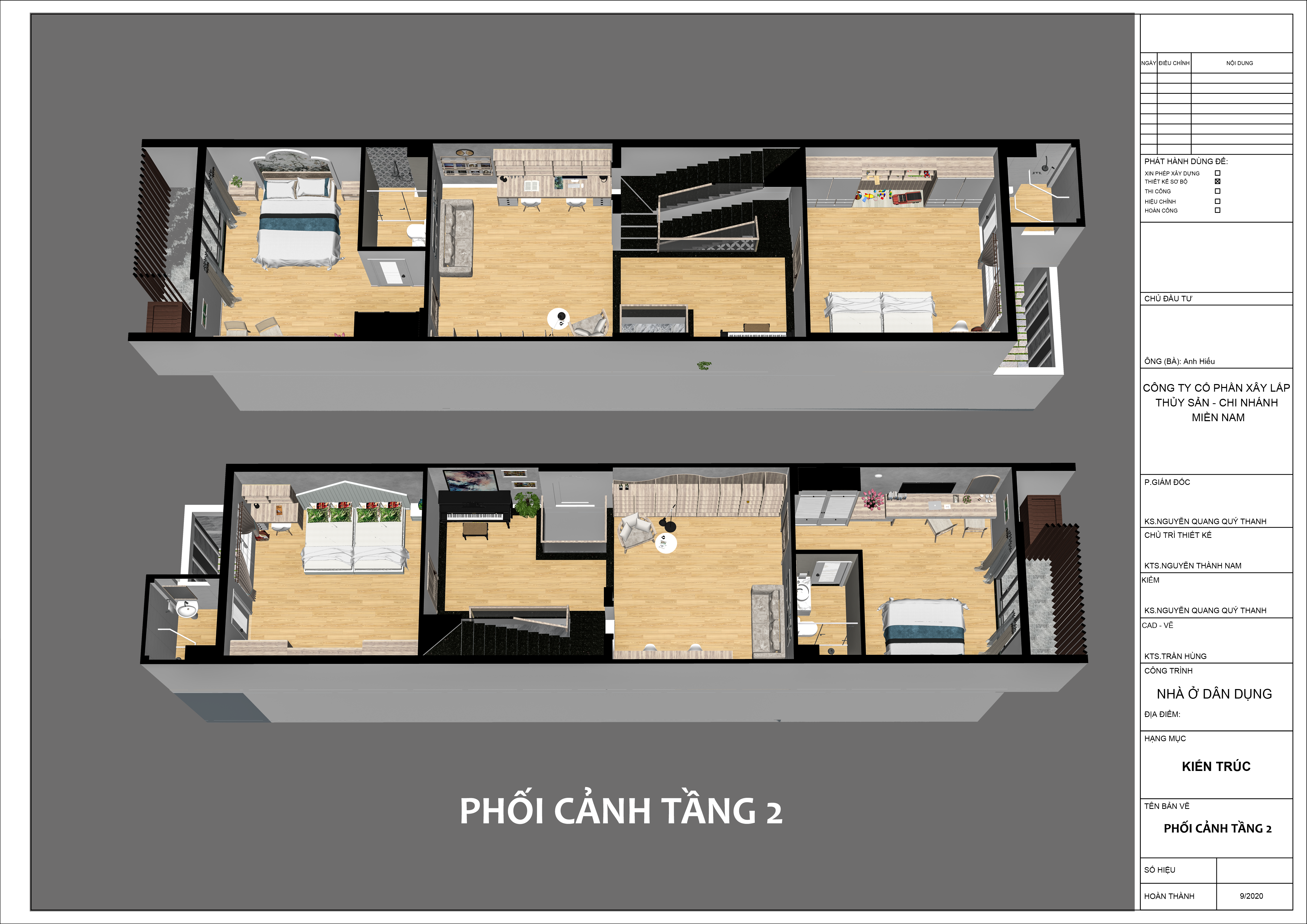 Thiết kế Chung Cư tại Bà Rịa - Vũng Tàu NHÀ PHỐ VŨNG TÀU 1606212637 20