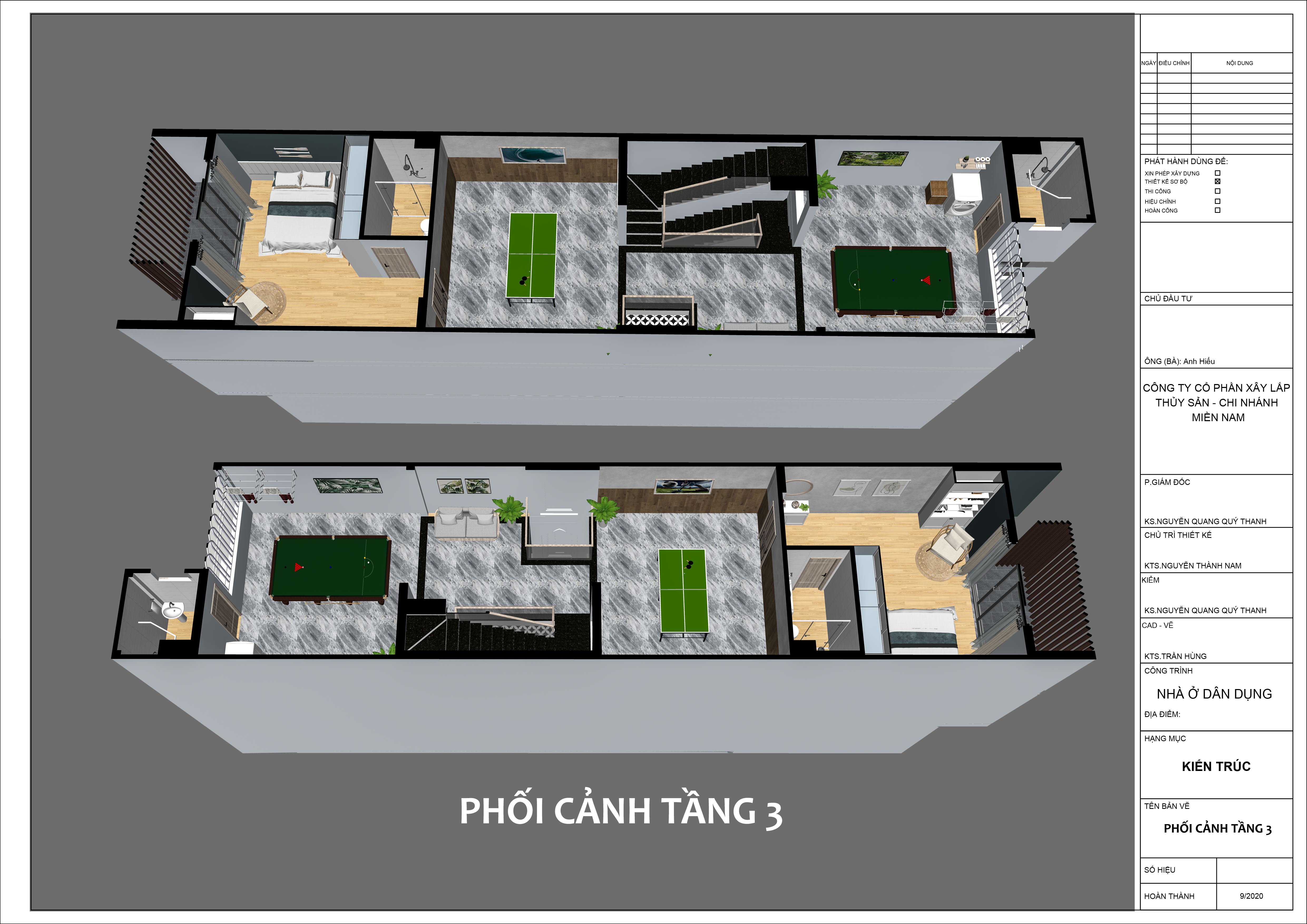 Thiết kế Chung Cư tại Bà Rịa - Vũng Tàu NHÀ PHỐ VŨNG TÀU 1606212643 34