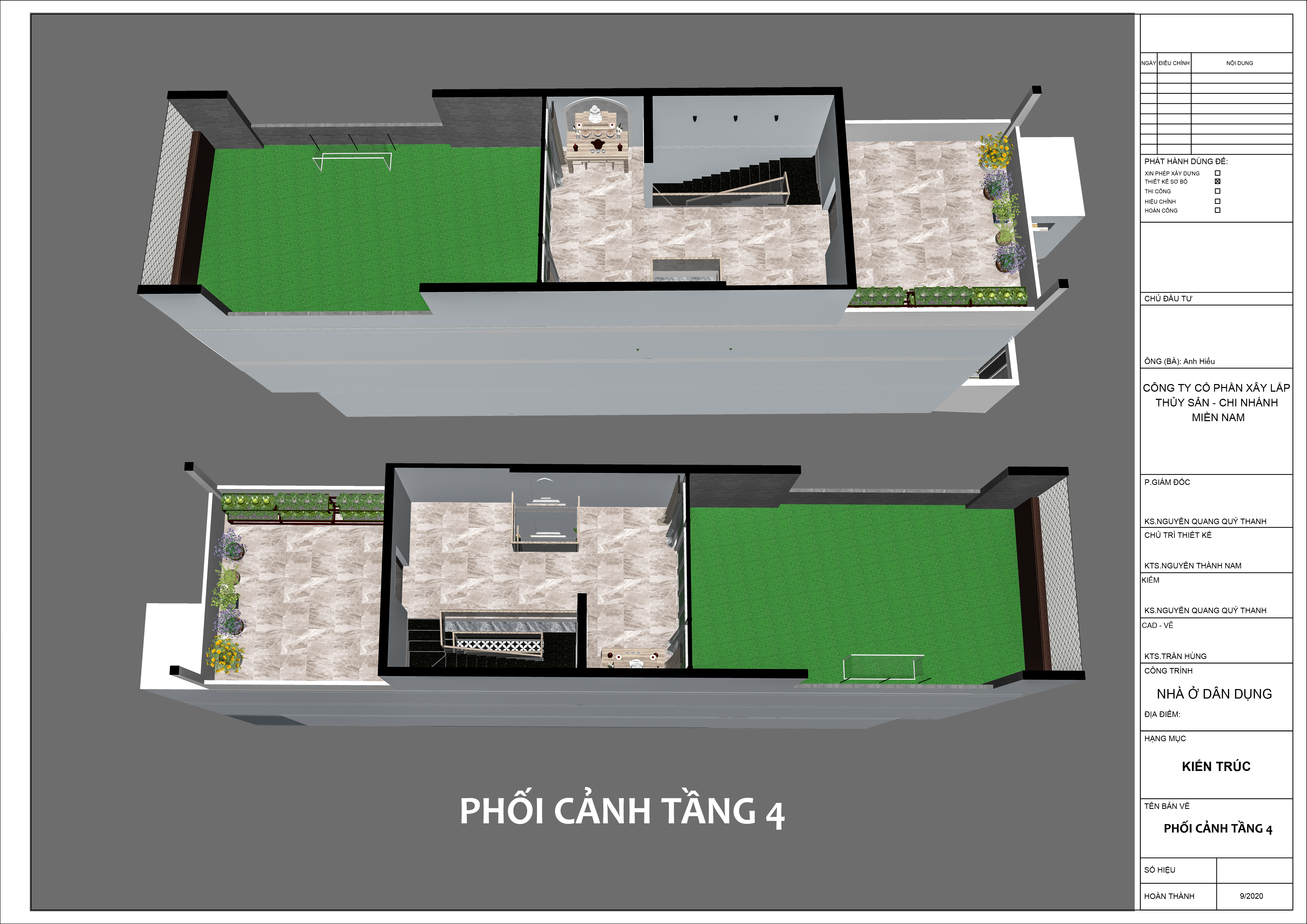 Thiết kế Chung Cư tại Bà Rịa - Vũng Tàu NHÀ PHỐ VŨNG TÀU 1606212644 42