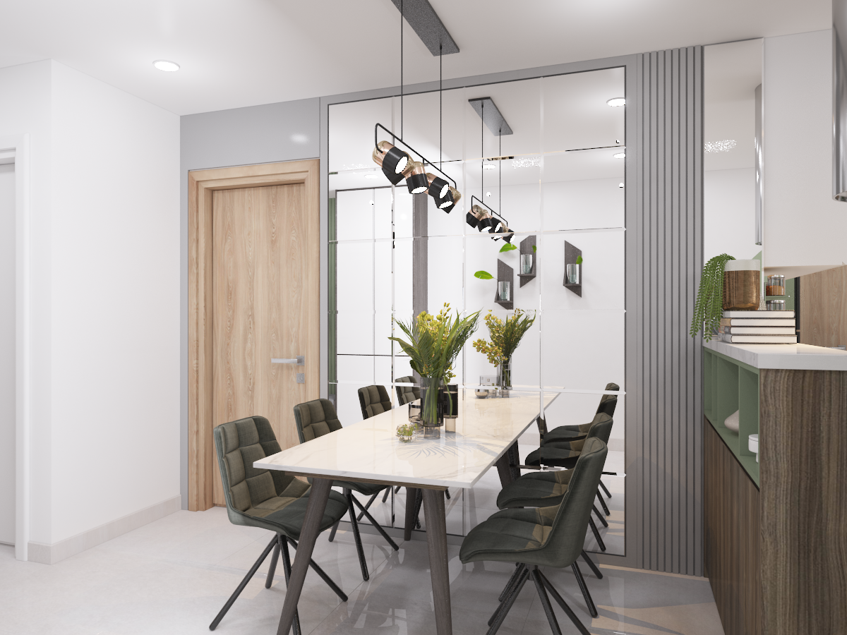 Thiết kế nội thất Chung Cư tại Hồ Chí Minh CĂN HỘ GREEN RIVER Q8 - CĂN HỘ XANH 1607028539 6