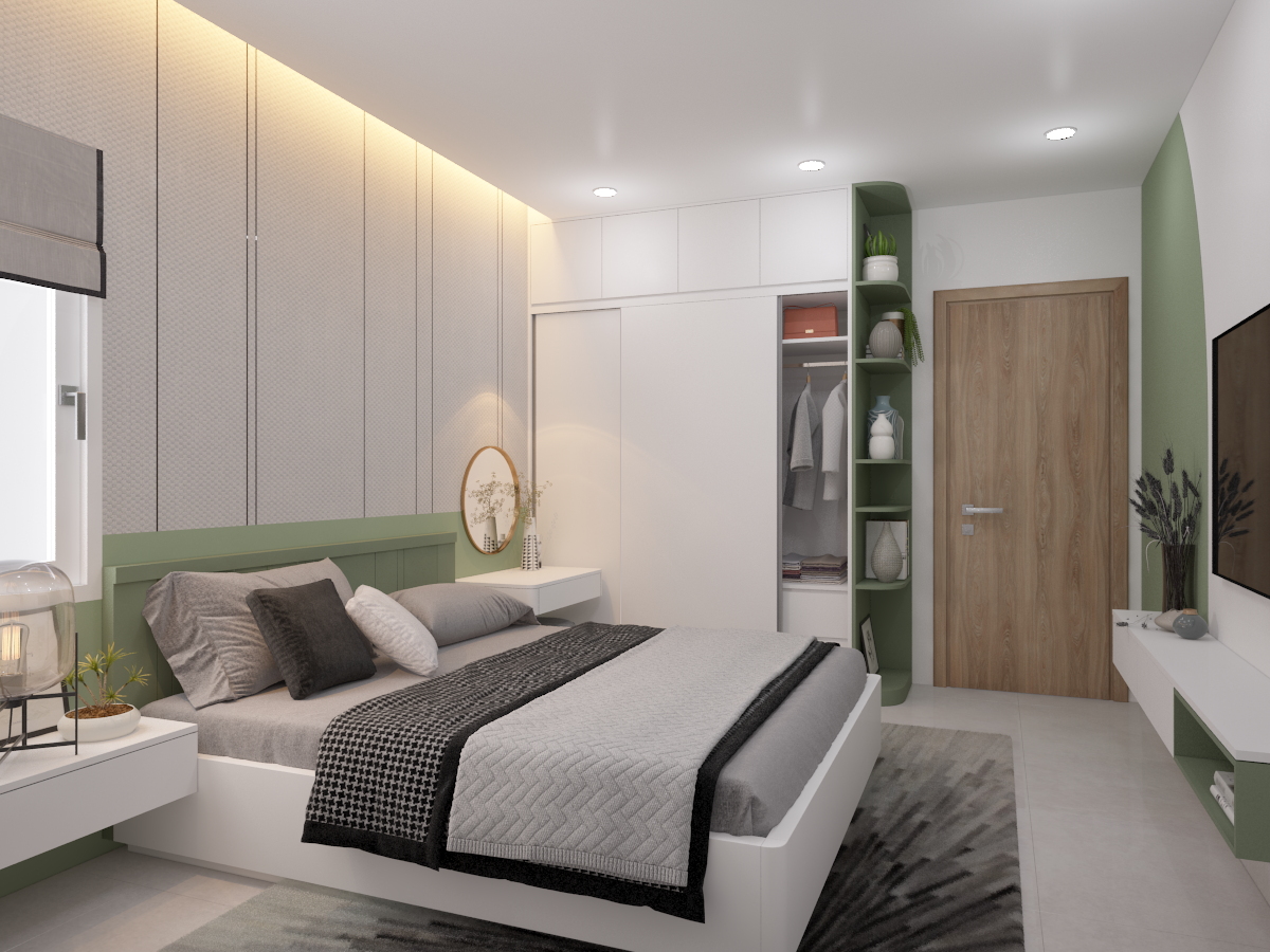 Thiết kế nội thất Chung Cư tại Hồ Chí Minh CĂN HỘ GREEN RIVER Q8 - CĂN HỘ XANH 1607028695 11