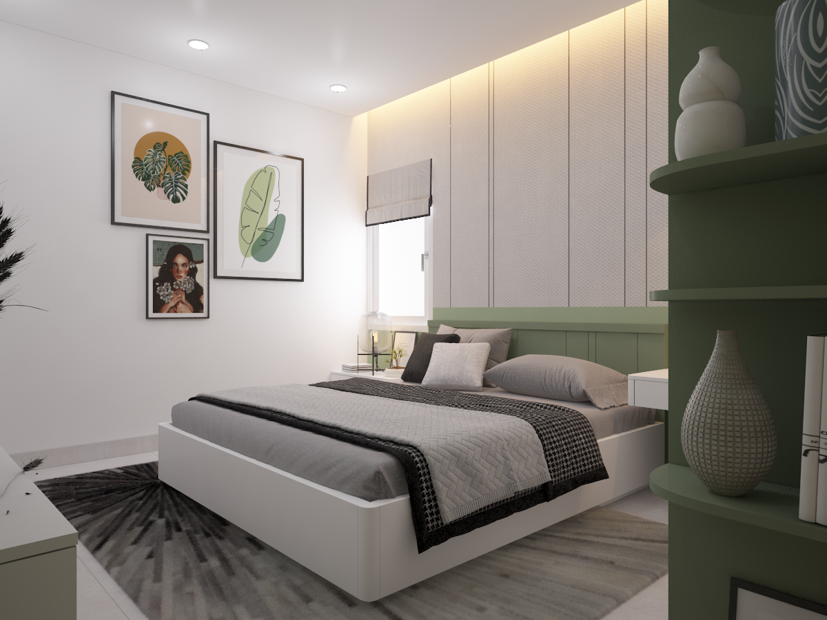 Thiết kế nội thất Chung Cư tại Hồ Chí Minh CĂN HỘ GREEN RIVER Q8 - CĂN HỘ XANH 1607028695 13