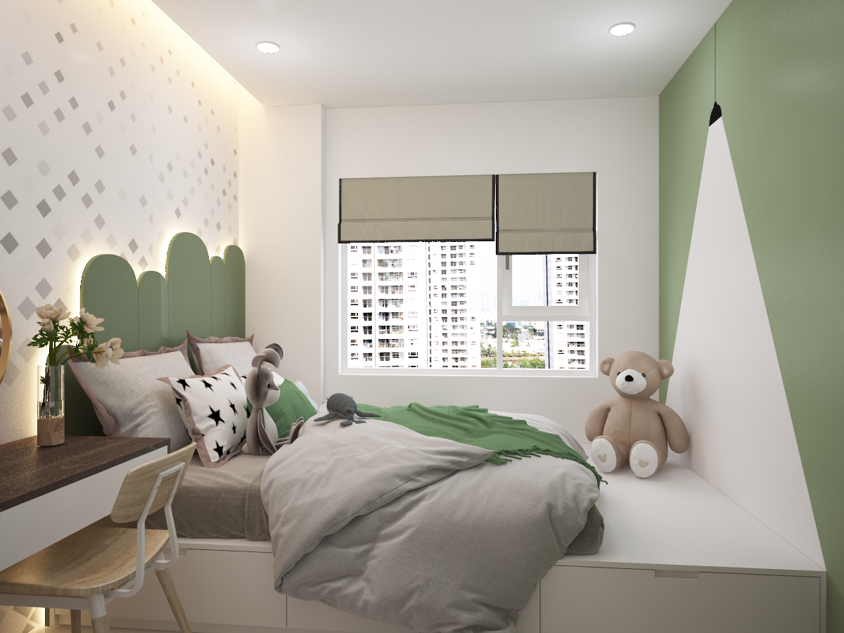 Thiết kế nội thất Chung Cư tại Hồ Chí Minh CĂN HỘ GREEN RIVER Q8 - CĂN HỘ XANH 1607028731 15