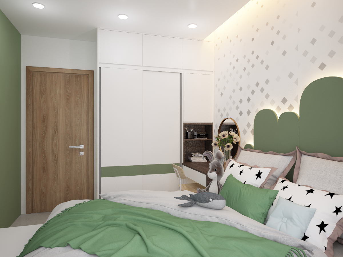 Thiết kế nội thất Chung Cư tại Hồ Chí Minh CĂN HỘ GREEN RIVER Q8 - CĂN HỘ XANH 1607028732 17