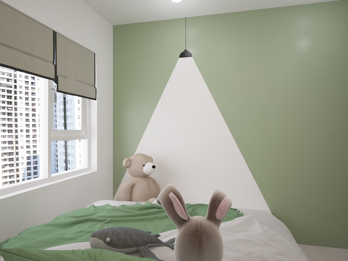 Thiết kế nội thất Chung Cư tại Hồ Chí Minh CĂN HỘ GREEN RIVER Q8 - CĂN HỘ XANH 1607028732 18