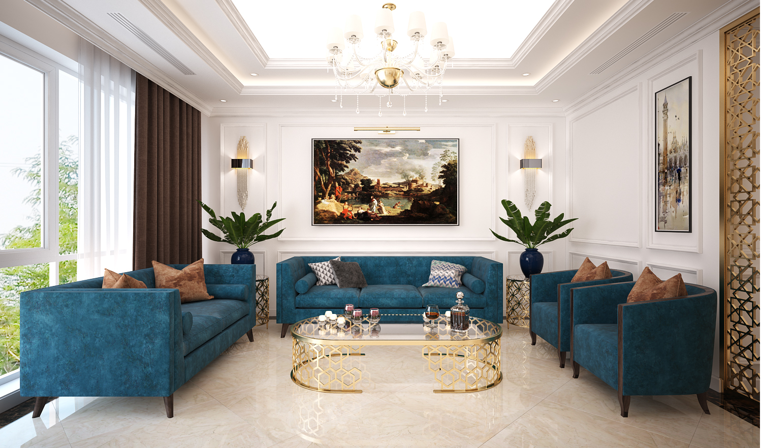 thiết kế nội thất Biệt Thự tại Quảng Ninh Shop House dự án Sun  1 1562927526