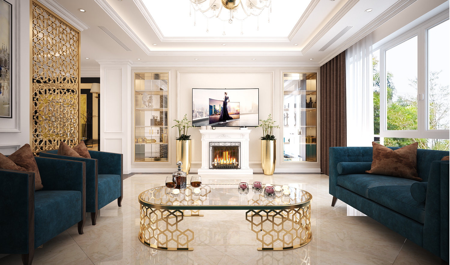 thiết kế nội thất Biệt Thự tại Quảng Ninh Shop House dự án Sun  2 1562927526