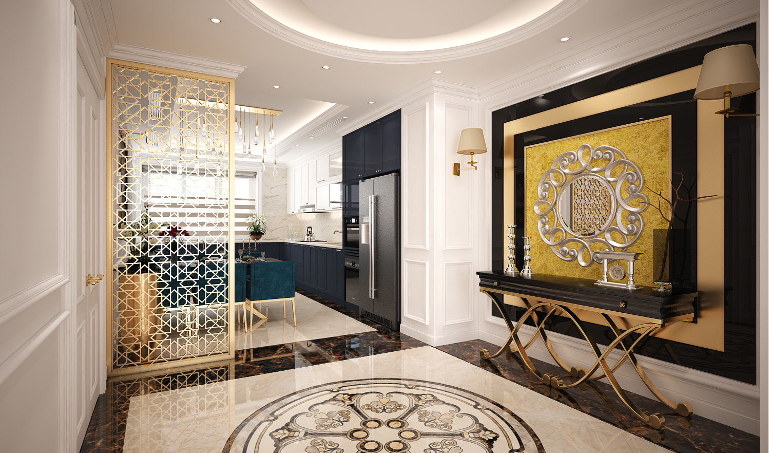 thiết kế nội thất Biệt Thự tại Quảng Ninh Shop House dự án Sun  6 1562927527