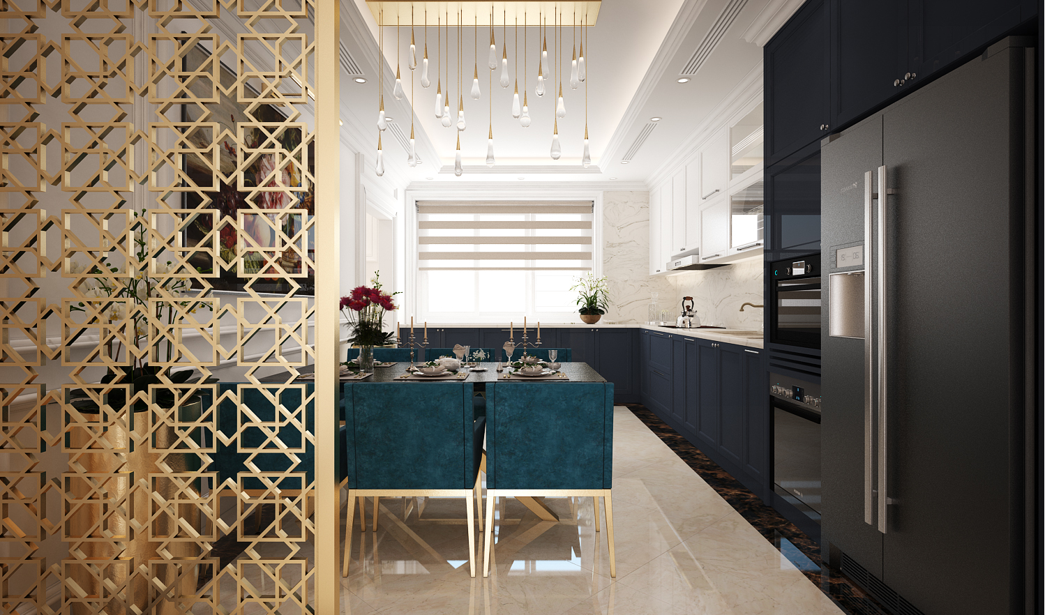 thiết kế nội thất Biệt Thự tại Quảng Ninh Shop House dự án Sun  7 1562927528