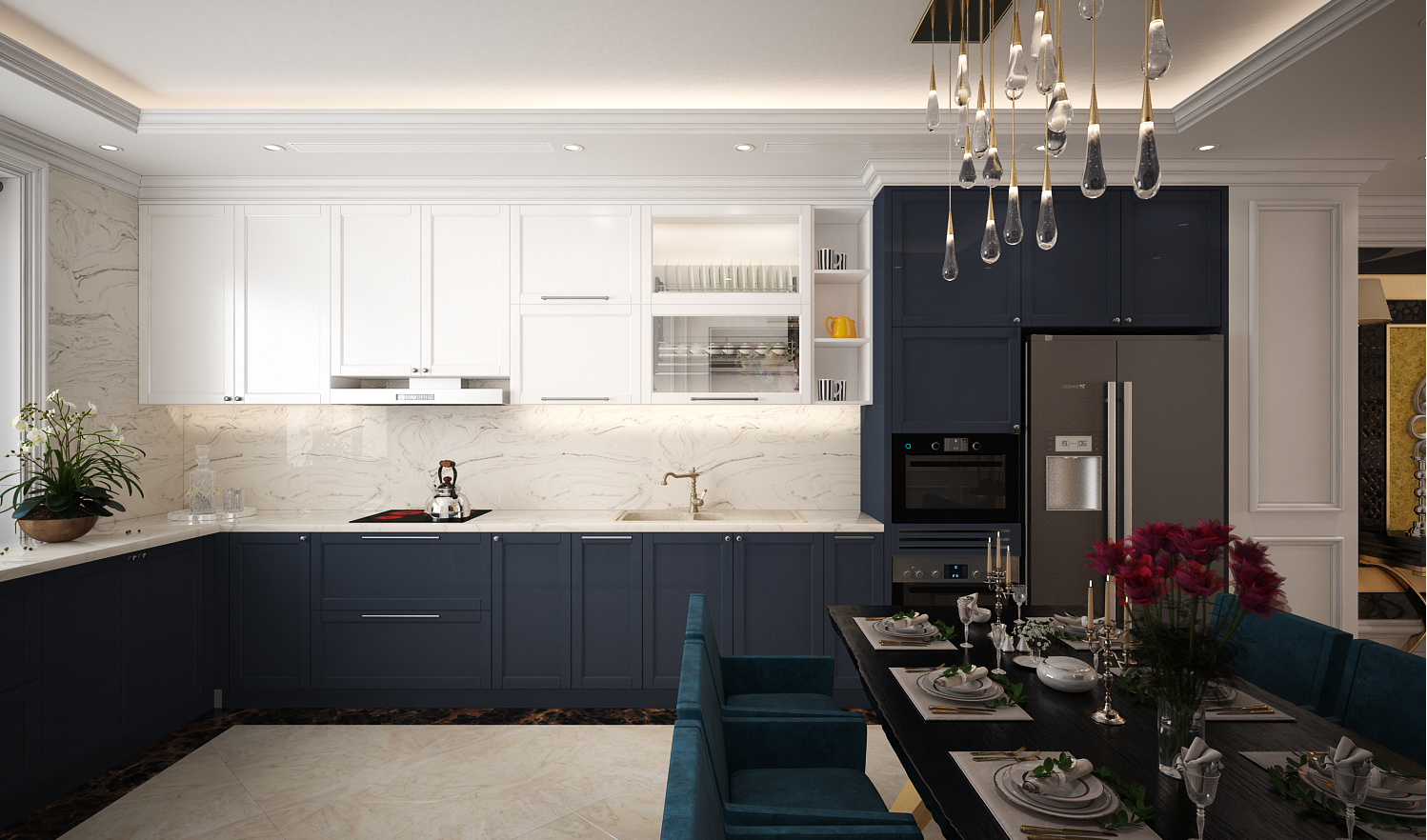 thiết kế nội thất Biệt Thự tại Quảng Ninh Shop House dự án Sun  9 1562927528