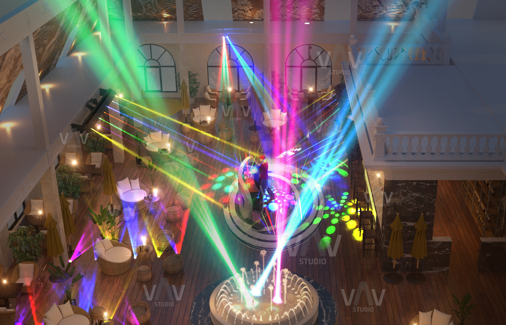 Thiết kế Khách Sạn tại Nghệ An Diễn họa 3D khách sạn Minh Phú 1607794936 2