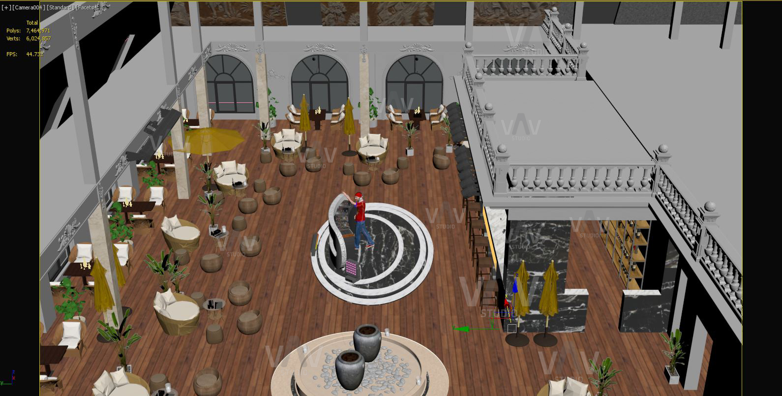 Thiết kế Khách Sạn tại Nghệ An Diễn họa 3D khách sạn Minh Phú 1607794937 8