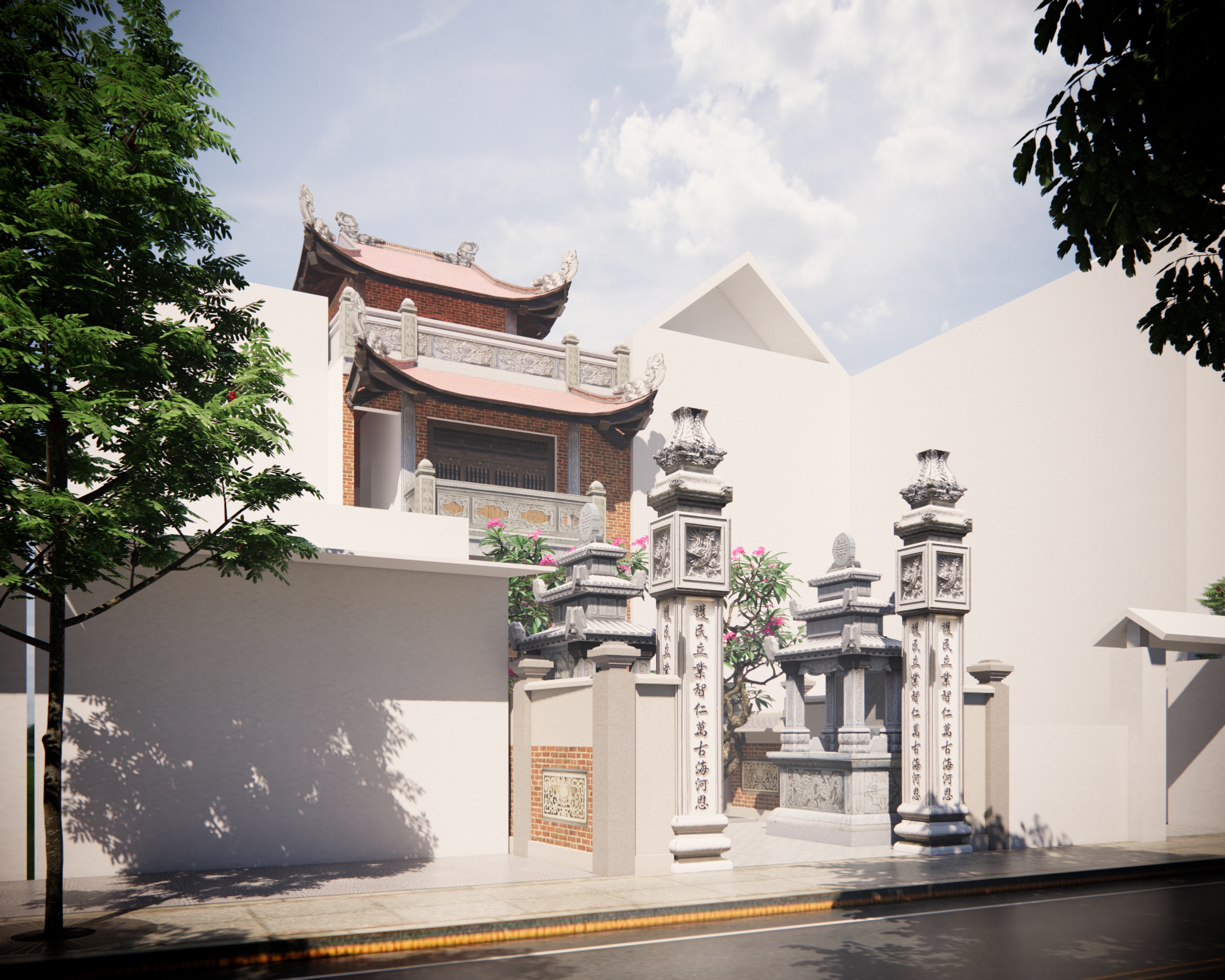 Thiết kế Công Trình Công Cộng tại Hải Phòng Chùa Hải Phòng 1608879747 2