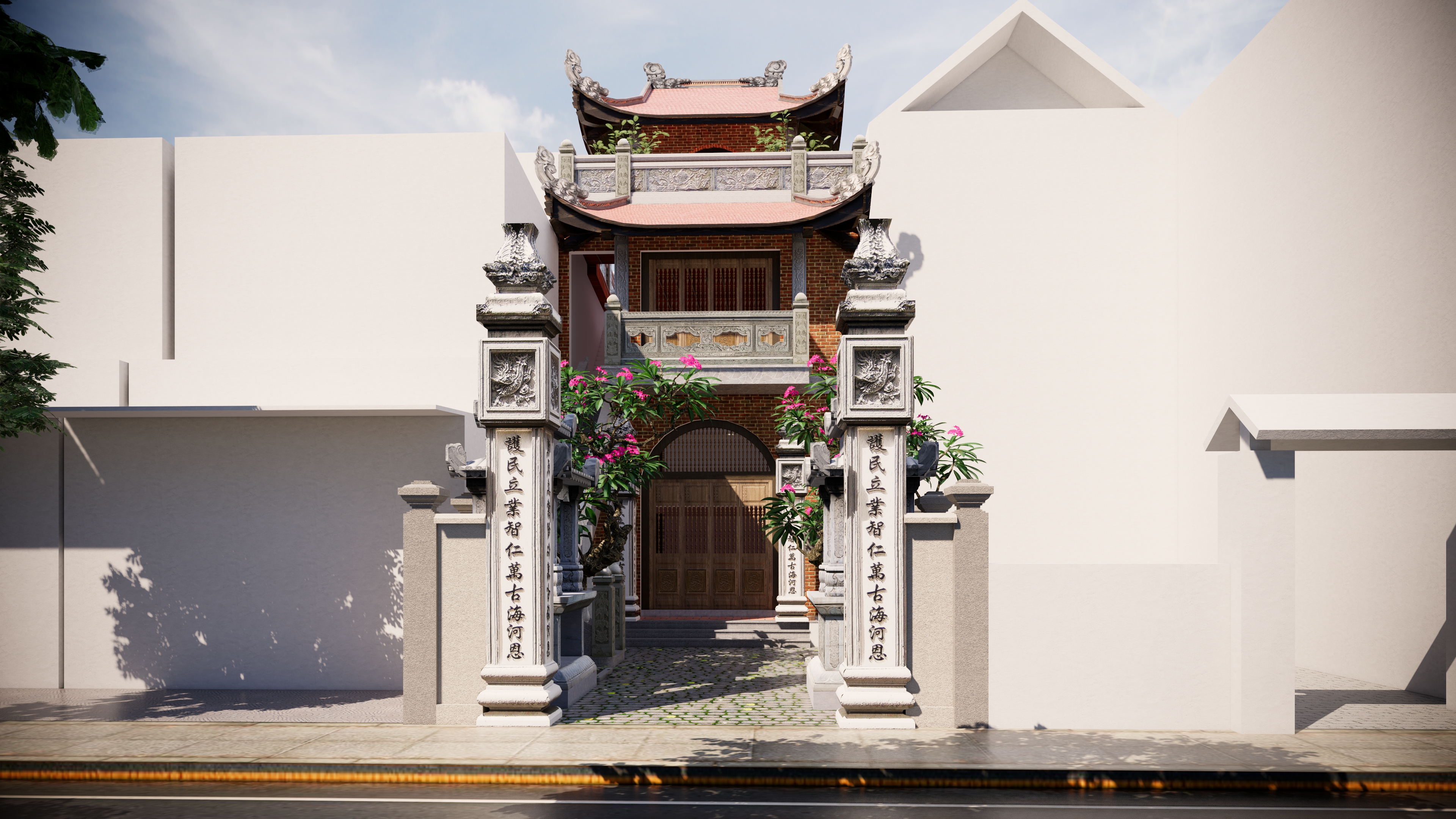 Thiết kế Công Trình Công Cộng tại Hải Phòng Chùa Hải Phòng 1608879749 4