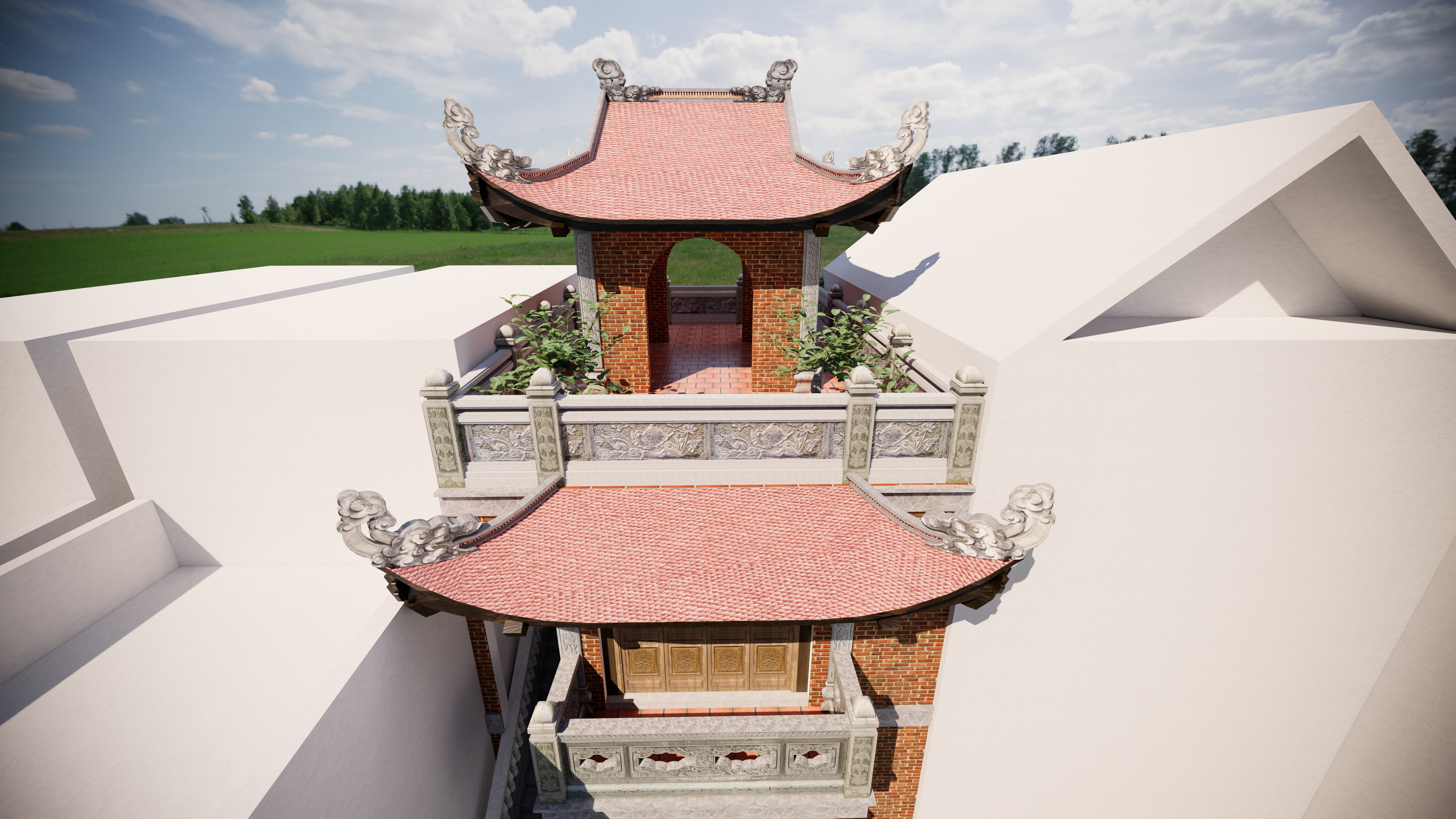 Thiết kế Công Trình Công Cộng tại Hải Phòng Chùa Hải Phòng 1608879749 5