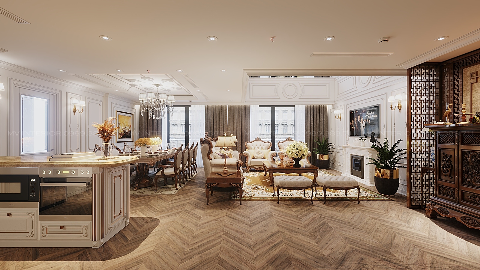 Thiết kế nội thất Chung Cư tại Hà Nội NỘI THẤT PENTHOUSE SUNGRAND THỤY KHUÊ 1613480552 1