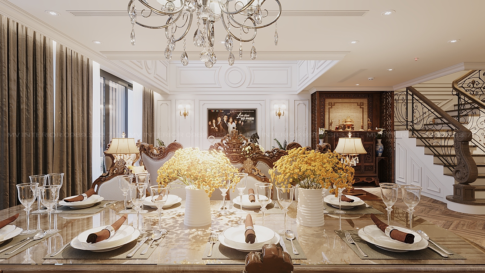 Thiết kế nội thất Chung Cư tại Hà Nội NỘI THẤT PENTHOUSE SUNGRAND THỤY KHUÊ 1613480552 2
