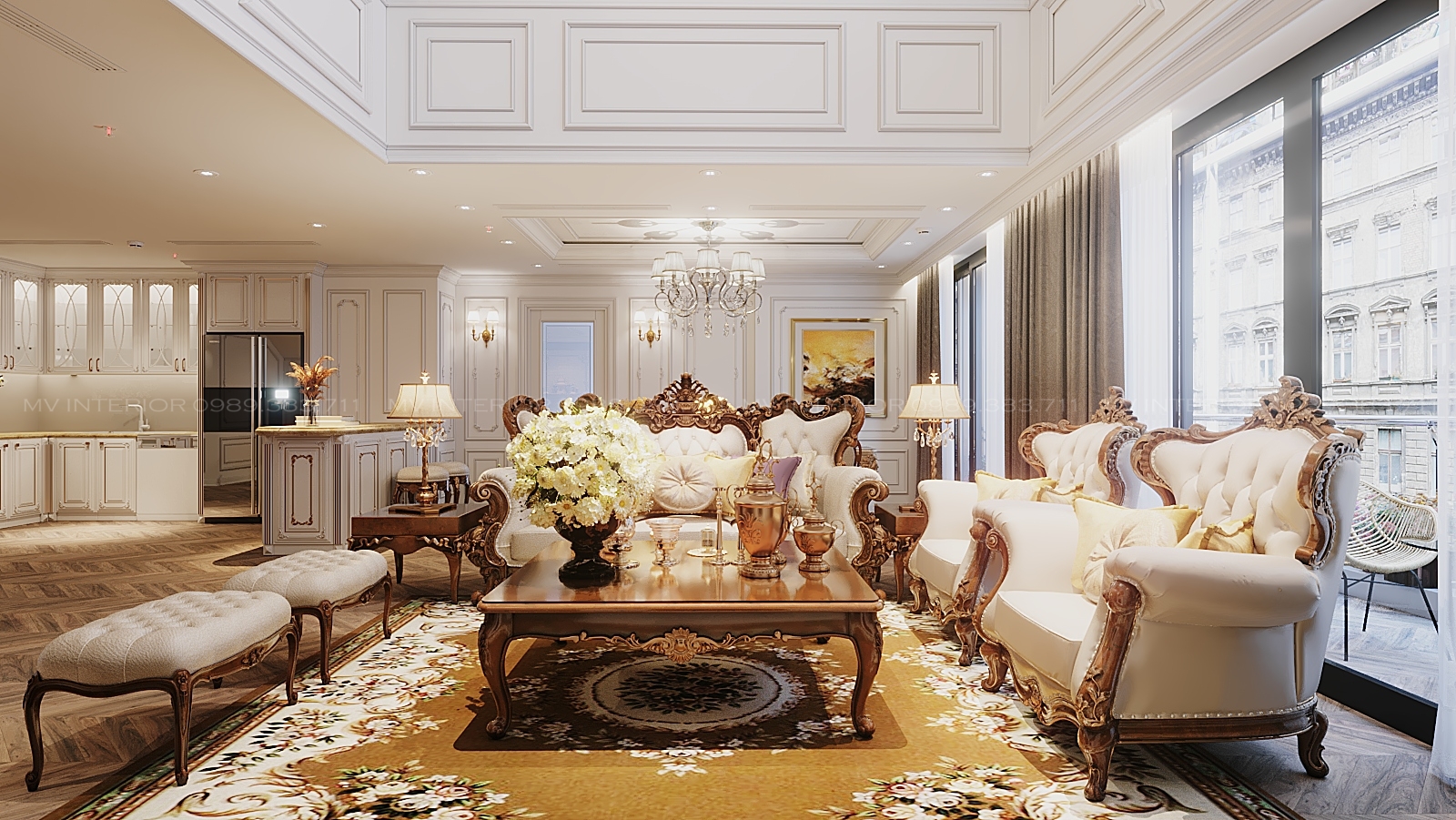 Thiết kế nội thất Chung Cư tại Hà Nội NỘI THẤT PENTHOUSE SUNGRAND THỤY KHUÊ 1613480552 4
