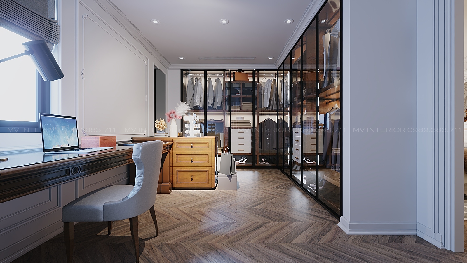 Thiết kế nội thất Chung Cư tại Hà Nội NỘI THẤT PENTHOUSE SUNGRAND THỤY KHUÊ 1613480557 15