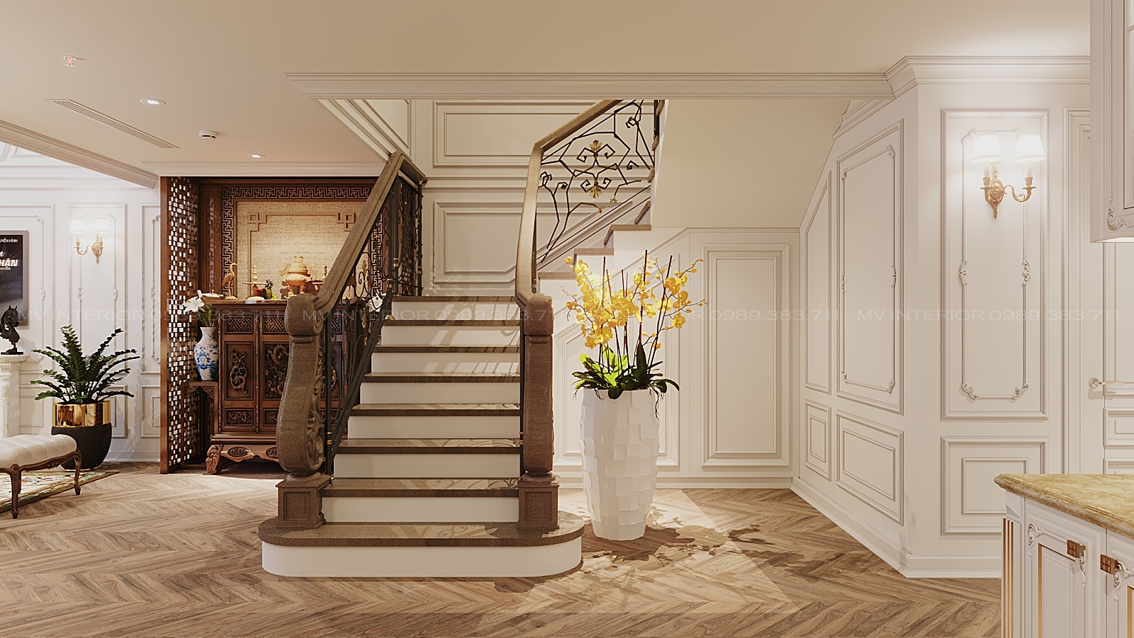 Thiết kế nội thất Chung Cư tại Hà Nội NỘI THẤT PENTHOUSE SUNGRAND THỤY KHUÊ 1613480558 24