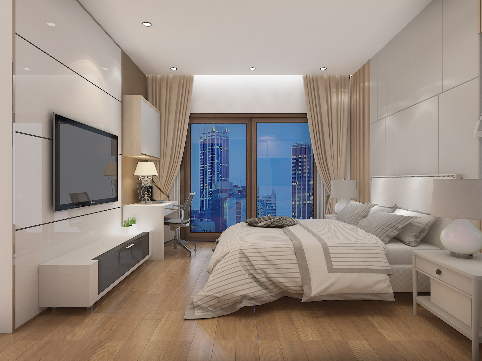 Thiết kế nội thất Biệt Thự tại Hà Nội Biệt thự anh Tú- Hà Nội 1613834871 7