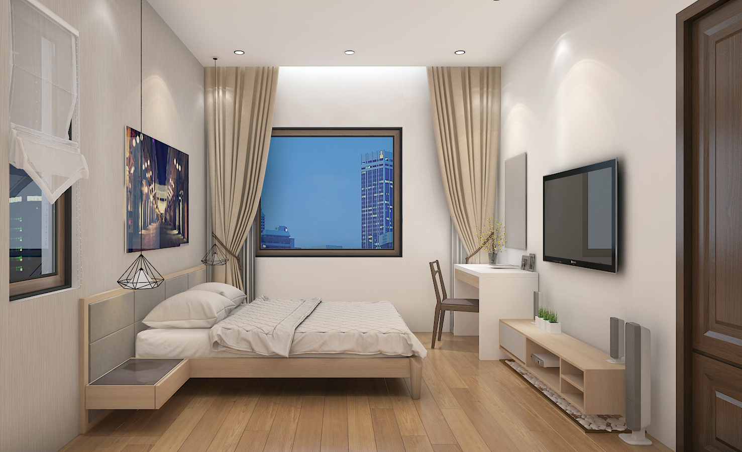 Thiết kế nội thất Biệt Thự tại Hà Nội Biệt thự anh Tú- Hà Nội 1613834872 11