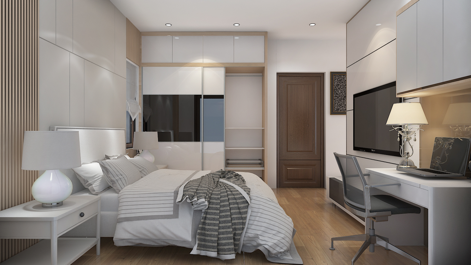 Thiết kế nội thất Biệt Thự tại Hà Nội Biệt thự anh Tú- Hà Nội 1613834872 9