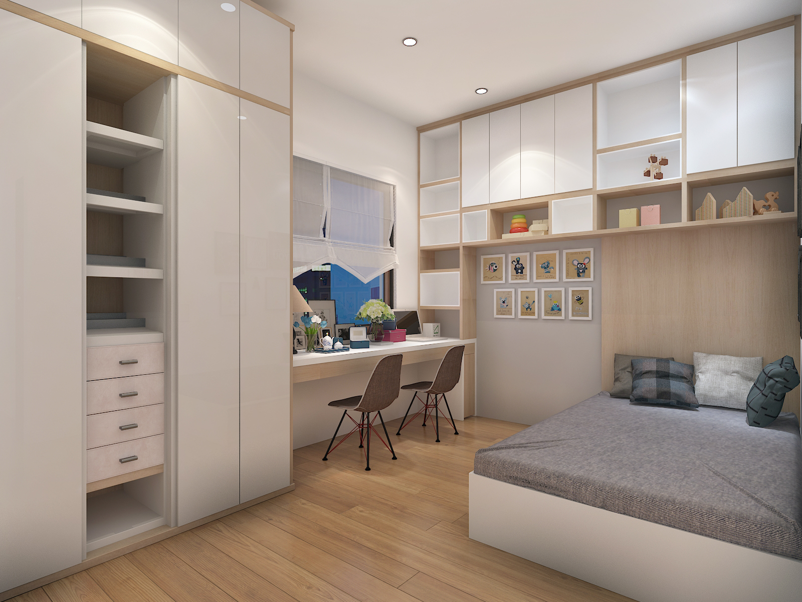 Thiết kế nội thất Biệt Thự tại Hà Nội Biệt thự anh Tú- Hà Nội 1613834873 13