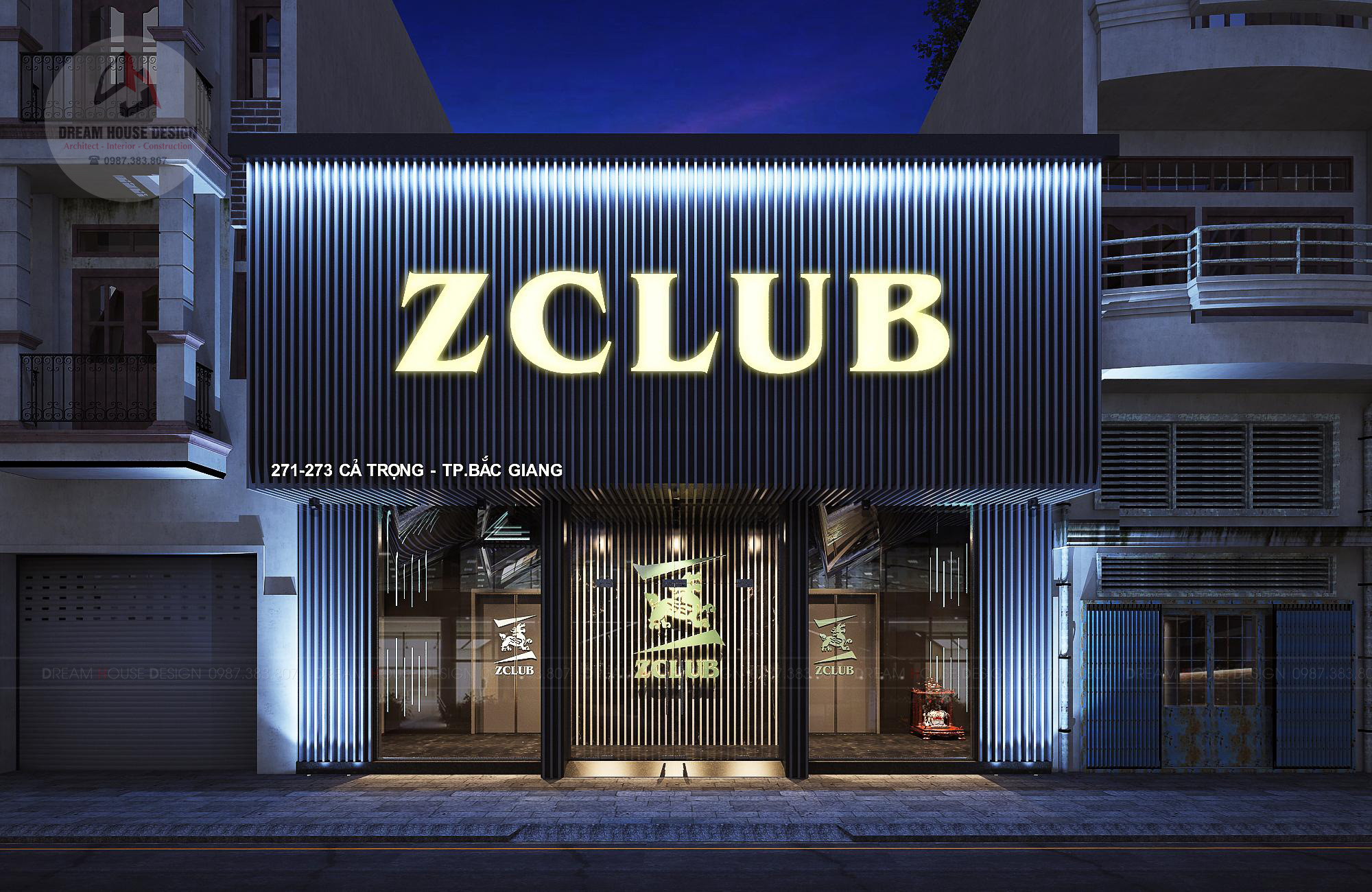 Thiết kế Công Trình Công Cộng tại Bắc Giang ZCLUB BẮC GIANG 1614226483 0