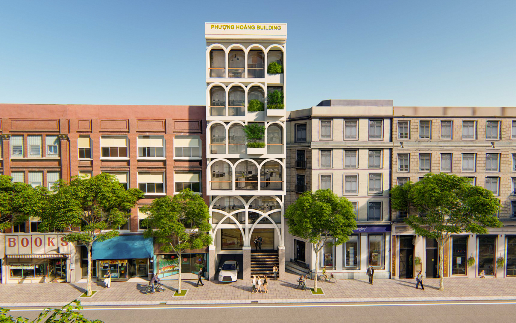 Thiết kế Văn Phòng tại Hồ Chí Minh Phượng Hoàng Building 1614571665 2