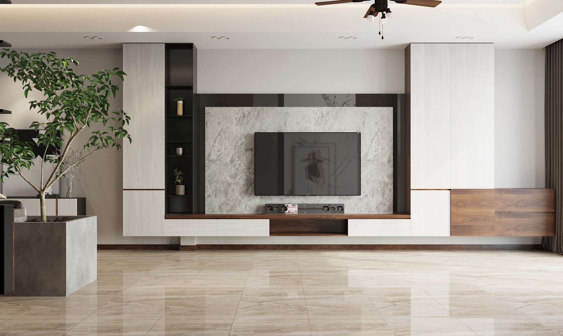 Thiết kế nội thất Nhà Mặt Phố tại Lào Cai Nhà Phố Liền Kề - Khu đô thị mới Bắc Cường 1 - Lào Cai 1615396018 4