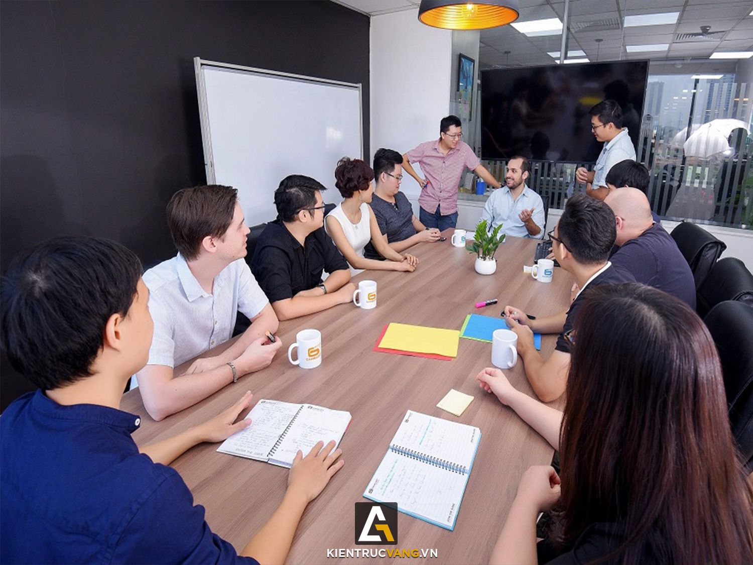 Thiết kế Văn Phòng tại Hà Nội Thiết kế nội thất văn phòng Gameloft Việt Nam 1617609111 7