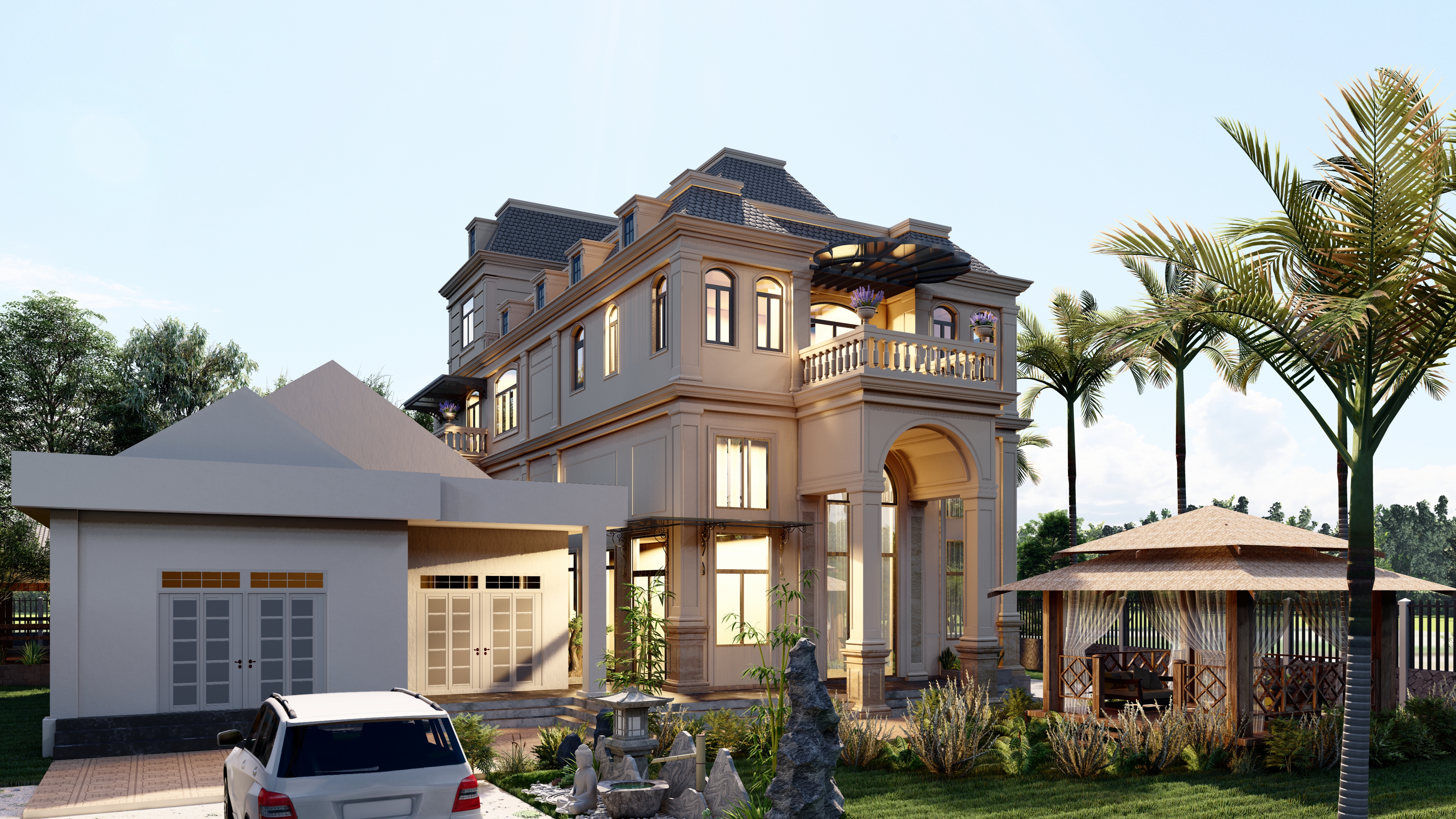 Thiết kế Biệt Thự tại Bình Dương Biệt Thự vườn Bến Cát 1618191866 0