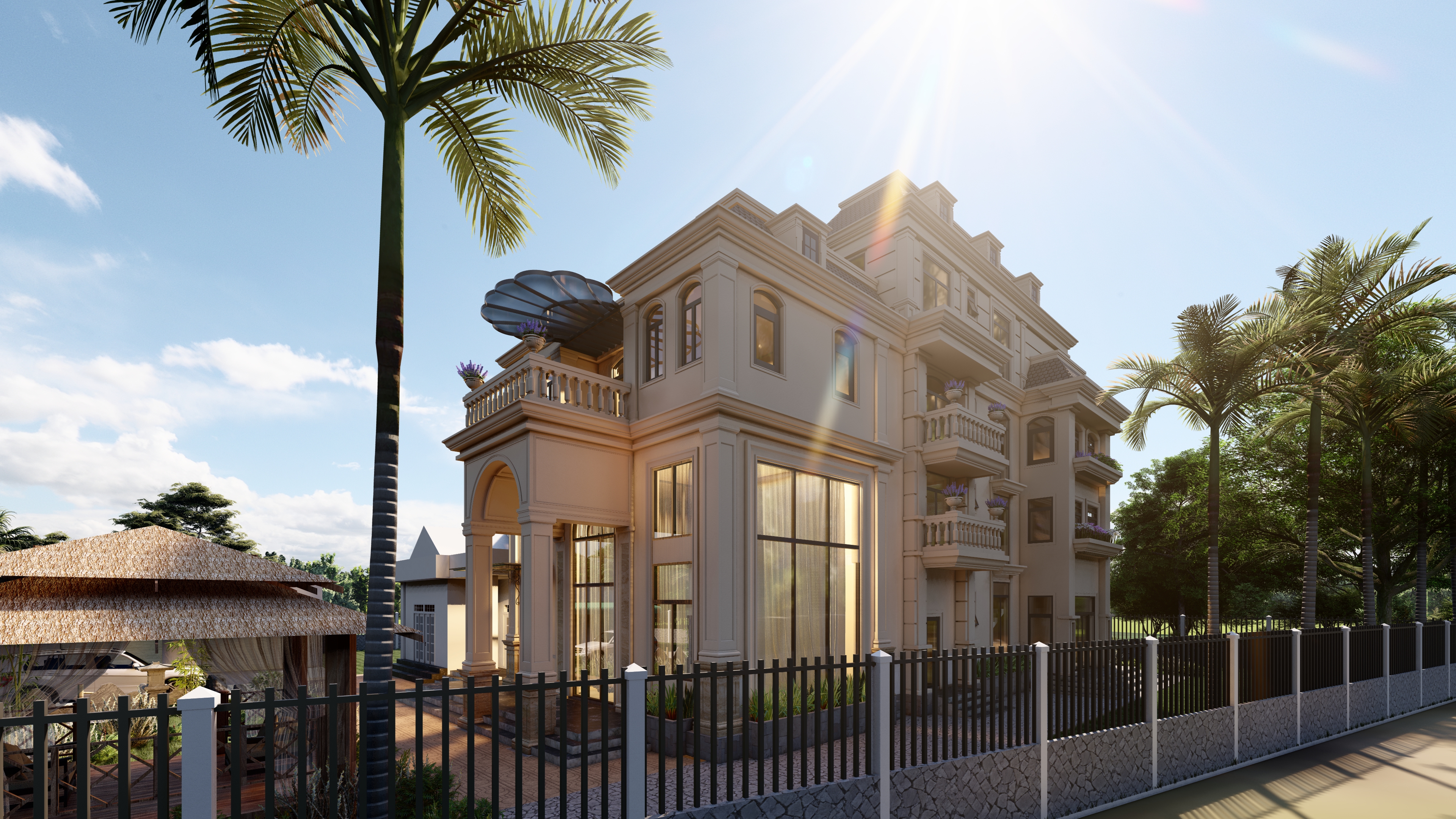 Thiết kế Biệt Thự tại Bình Dương Biệt Thự vườn Bến Cát 1618191867 1