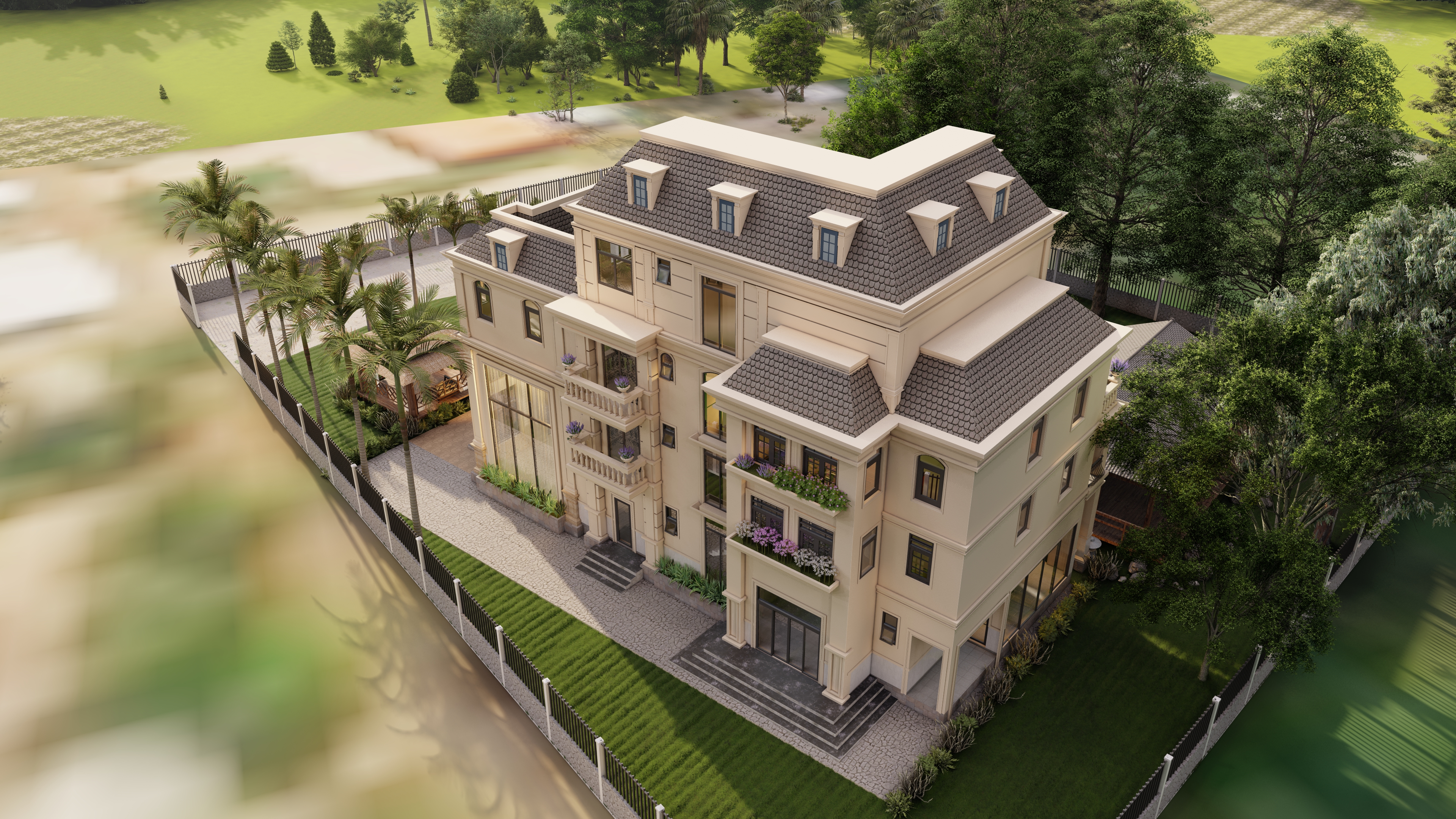 Thiết kế Biệt Thự tại Bình Dương Biệt Thự vườn Bến Cát 1618191867 5